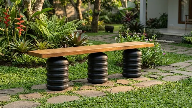 Bangku Taman Unik