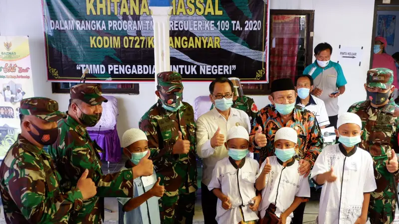 Satgas TMMD reguler ke-109 Desa Jatiwarno, Kecamatan Jatipuro, Karanganyar, Jawa Tengah