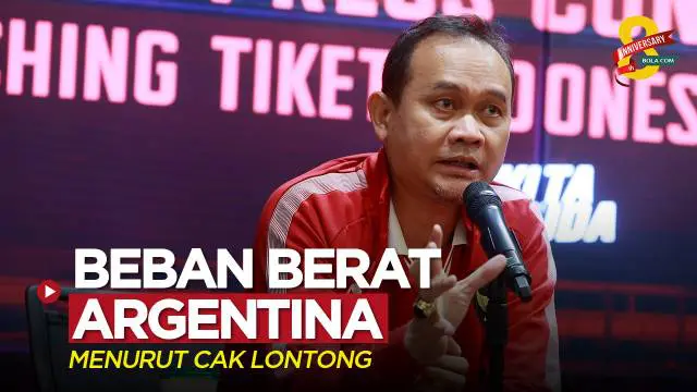 Berita video salah satu lelucon komedian Cak Lontong terkait laga Timnas Indonesia kontra Argentina yang akan digelar pada 19 Juni 2023, Senin (29/5/2023).