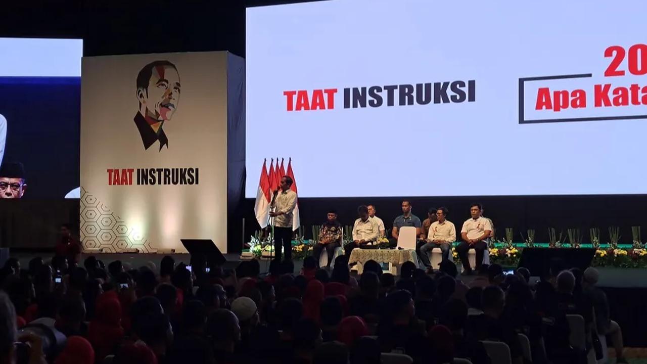 Maka dari itu, Jokowi meminta para relawan untuk menjadi pelerai ketika ada yang berselisih. Tujuannya, agar suasana tetap kondusif.