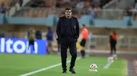 Silvio Baldini saat menjadi pelatih interim Timnas Italia. (AFP)