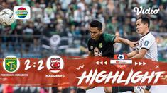 Laga lanjutan Shopee Liga 1,  Persebaya Surabaya VS Madura United FC berakhir imbang dengan skor 2-2 #shopeeliga1 #Persebaya Surab...