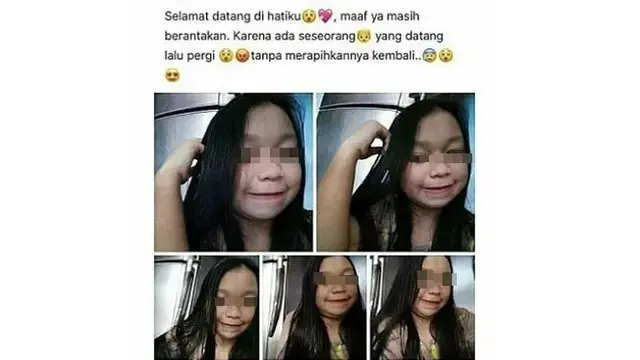 6 Status Facebook Bocil Cewek Ini Bikin Ngakak, Tingkahnya Bak Anak ABG