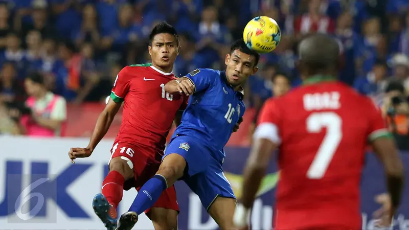 20161217-Aksi Heroik Pemain Timnas Indonesia Tak Mampu Redam Thailand-Bangkok