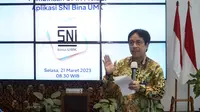 Kepala Badan Standardisasi Nasional (BSN) Kukuh Achmad (Istimewa)