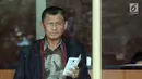 Sekretaris Daerah (Sekda) Kabupaten Tulungagung, Indra Fauzi usai menjalani pemeriksaan di Gedung KPK, Jakarta, Rabu (8/8). Indra Fauzi diperiksa sebagai saksi untuk tersangka pihak swasta Agung Prayitno. (Merdeka.com/Dwi Narwoko)