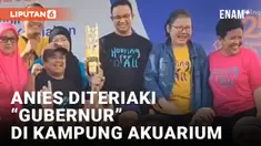 Anies Diteriaki Gubernur Saat Berkunjung ke Kampung Akuarium Jakut