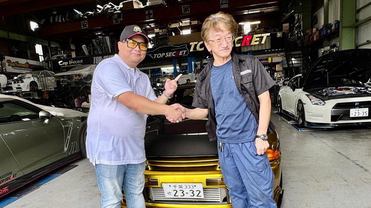 Andre Mulyadi Bersama Smokey Nagata (Nissan)