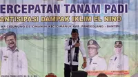 Mentan SYL saat melakukan kunjungan kerja ke Provinsi Banten. (Foto: Istimewa)