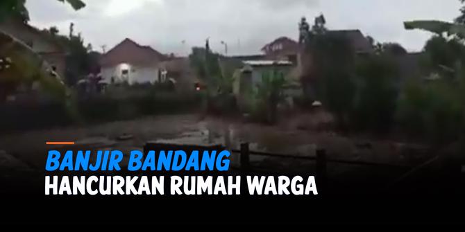 VIDEO: Banjir Bandang Terjang Garut, Rumah Warga Hancur