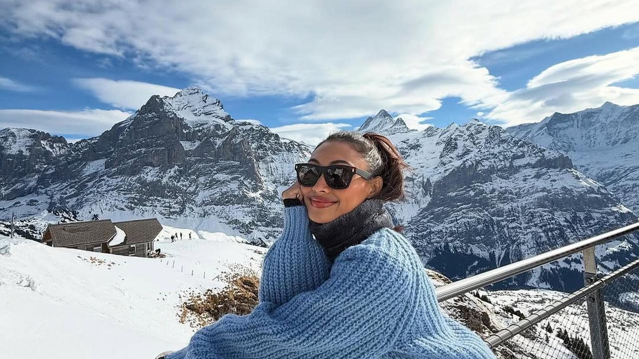Potret Liburan Novia Bachmid ke Swiss, Menikmati Pemandangan Cantik di Ketinggian