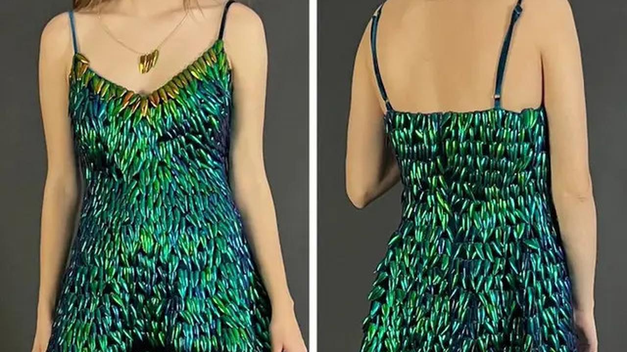 9 Potret Baju Terbuat dari Bahan Tak Biasa, Tetap Tampil Elegan di Berbagai Momen