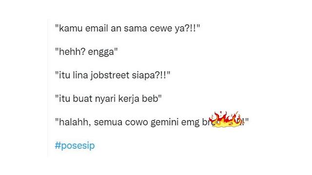 6 Percakapan Pacar Posesif Ini Malah Bikin Ngakak, Curigaan Banget