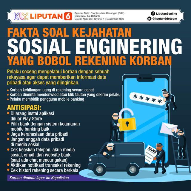 INFOGRAFIS JOURNAL_Fakta Soal Kejahatan Sosial Enginering yang Bobol Rekening Korban