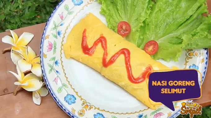 Menu Praktis Sahur, Nasi Goreng Selimut Penggugah Selera