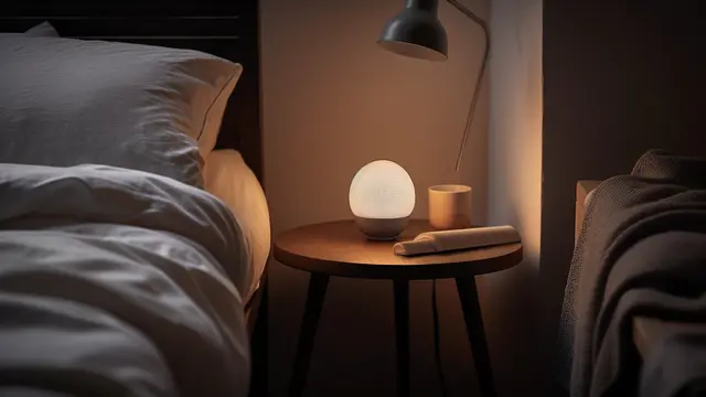 Ilustrasi Pencahayaan Kamar Tidur yang Lembut