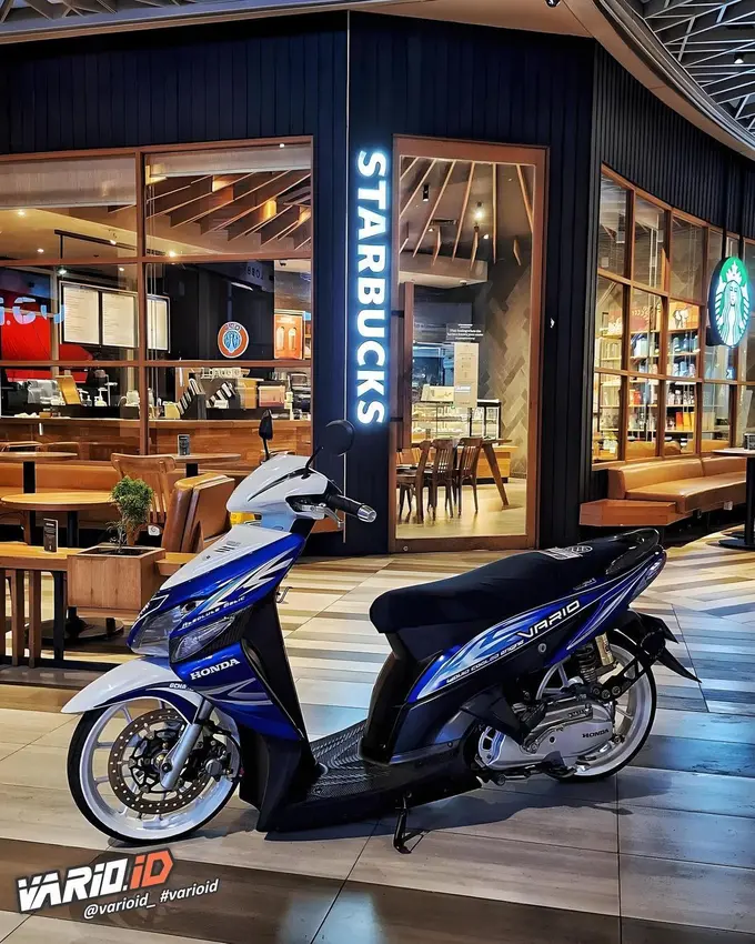 10 Potret Modifikasi Honda Vario, Motor Matik Cocok Untuk Semua