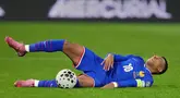Kylian Mbappe yang tampil apik dalam laga antara Prancis melawan Azerbaijan saat Kualifikasi Piala Dunia 2026 zona Eropa, Sabtu (11/10/2025) dini hari WIB harus meninggalkan lapangan pertandingan lebih awal karena cedera. (AP Photo/Michel Euler)