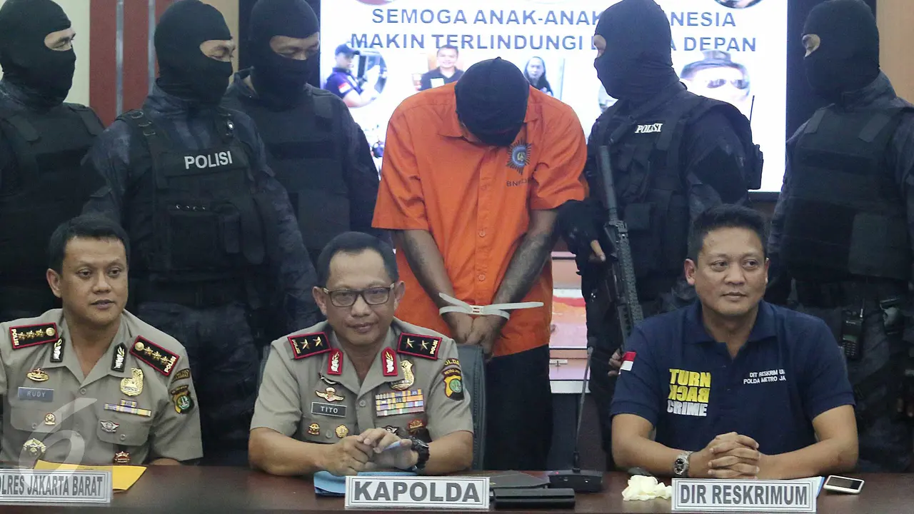 20151010-Ini Tersangka Pembunuhan Sadis Bocah dalam Kardus-Jakarta