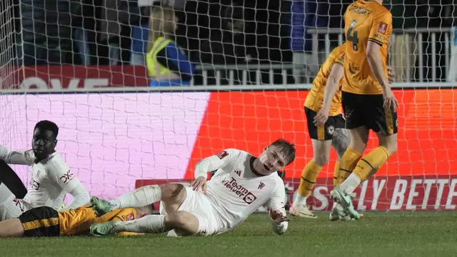 Newport County vs Manchester United
