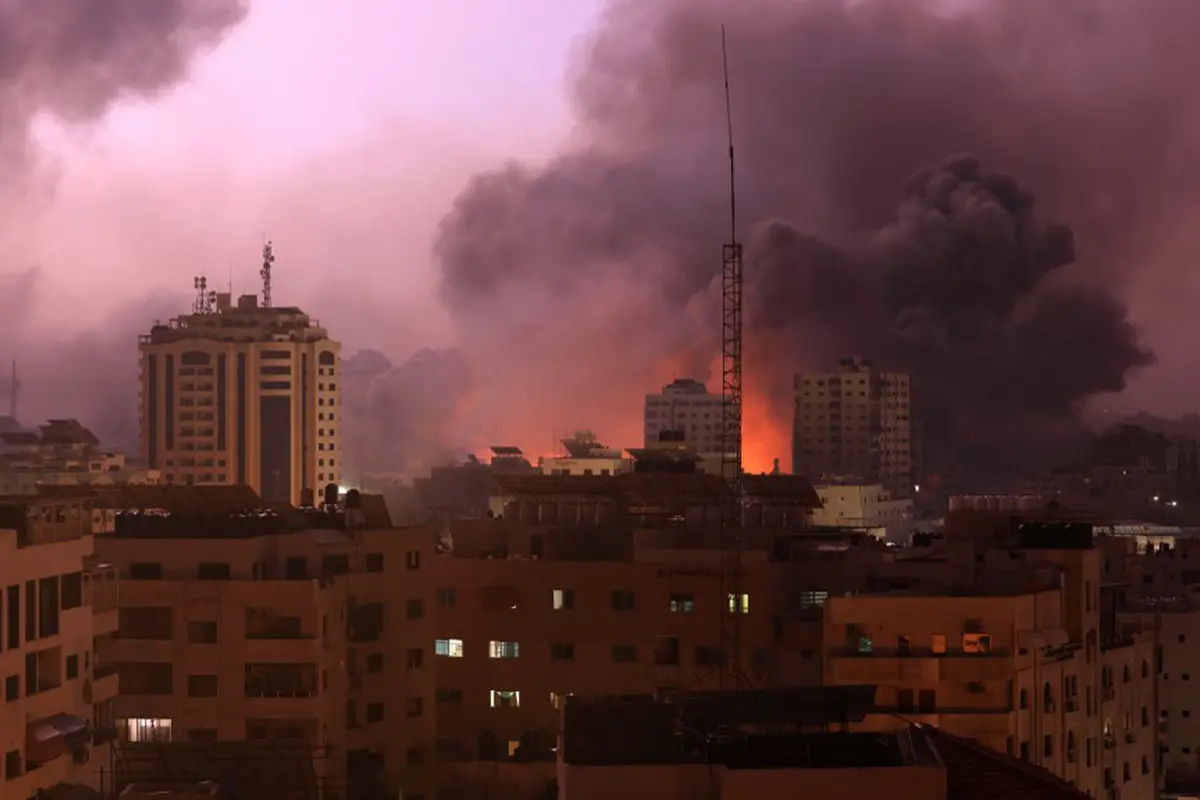 Israel Bombardir Gaza Palestina