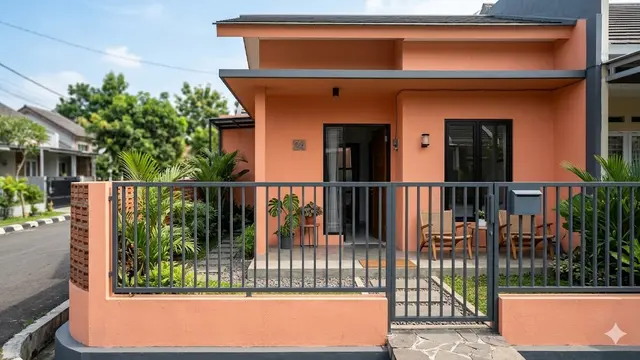 Ide Warna Cat Dinding Luar dan Pagar Besi