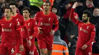 Hasil Pertandingan Liga Inggris: Salah dan Mane Moncer, Liverpool Gulung Leeds United