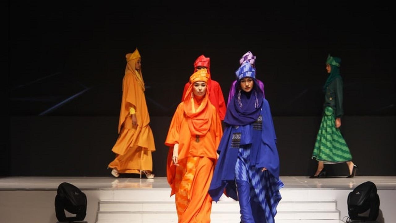 Ilustrasi fashion show