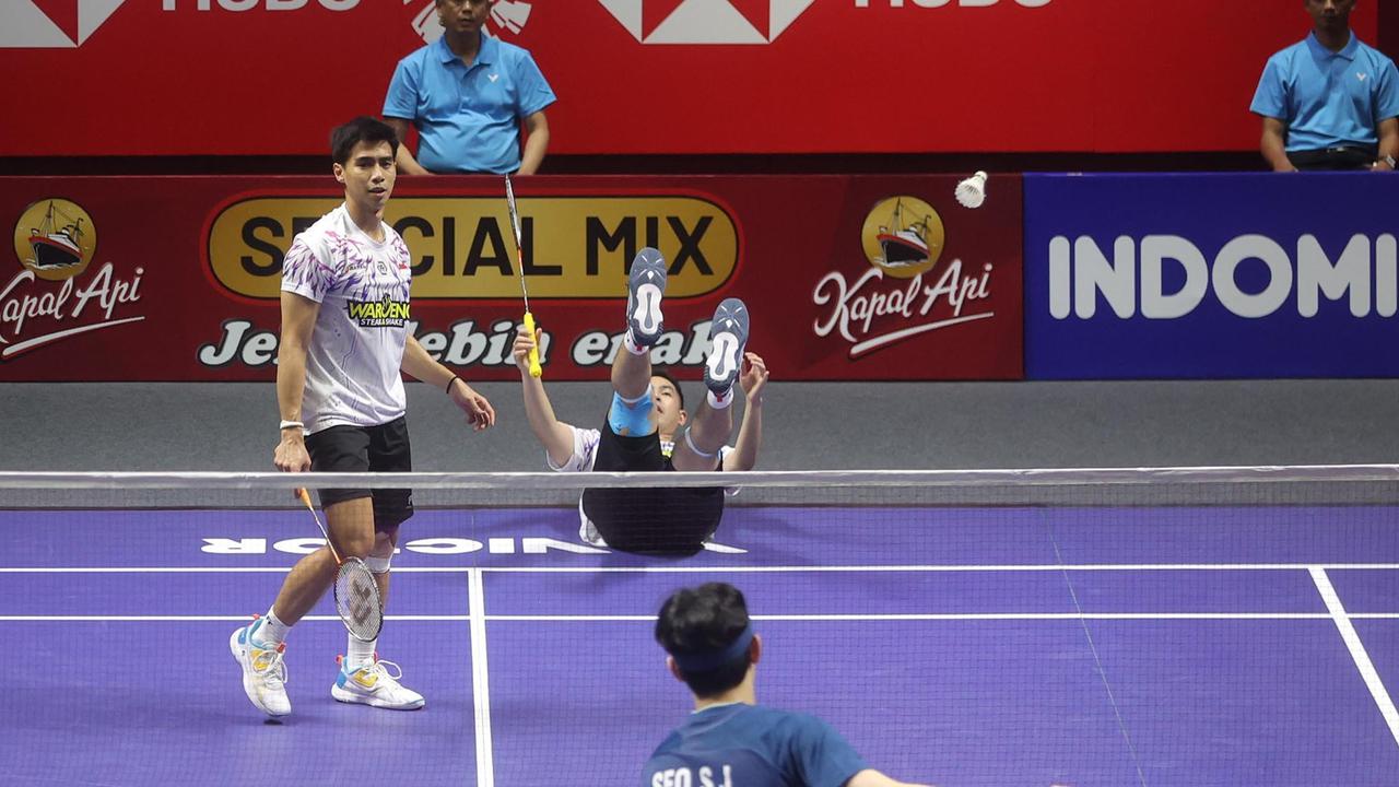 FOTO: Sabar/ Reza Dikalahkan Ganda Korea, Indonesia Kembali Tanpa Gelar di Indonesia Open