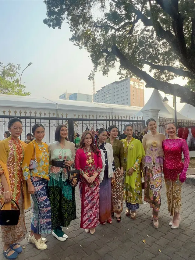 10 Tampilan Anggun Artis Kenakan Kebaya di Istana Berkebaya, dari Ariel Tatum, Nagita Slavina hingga Raline Shah