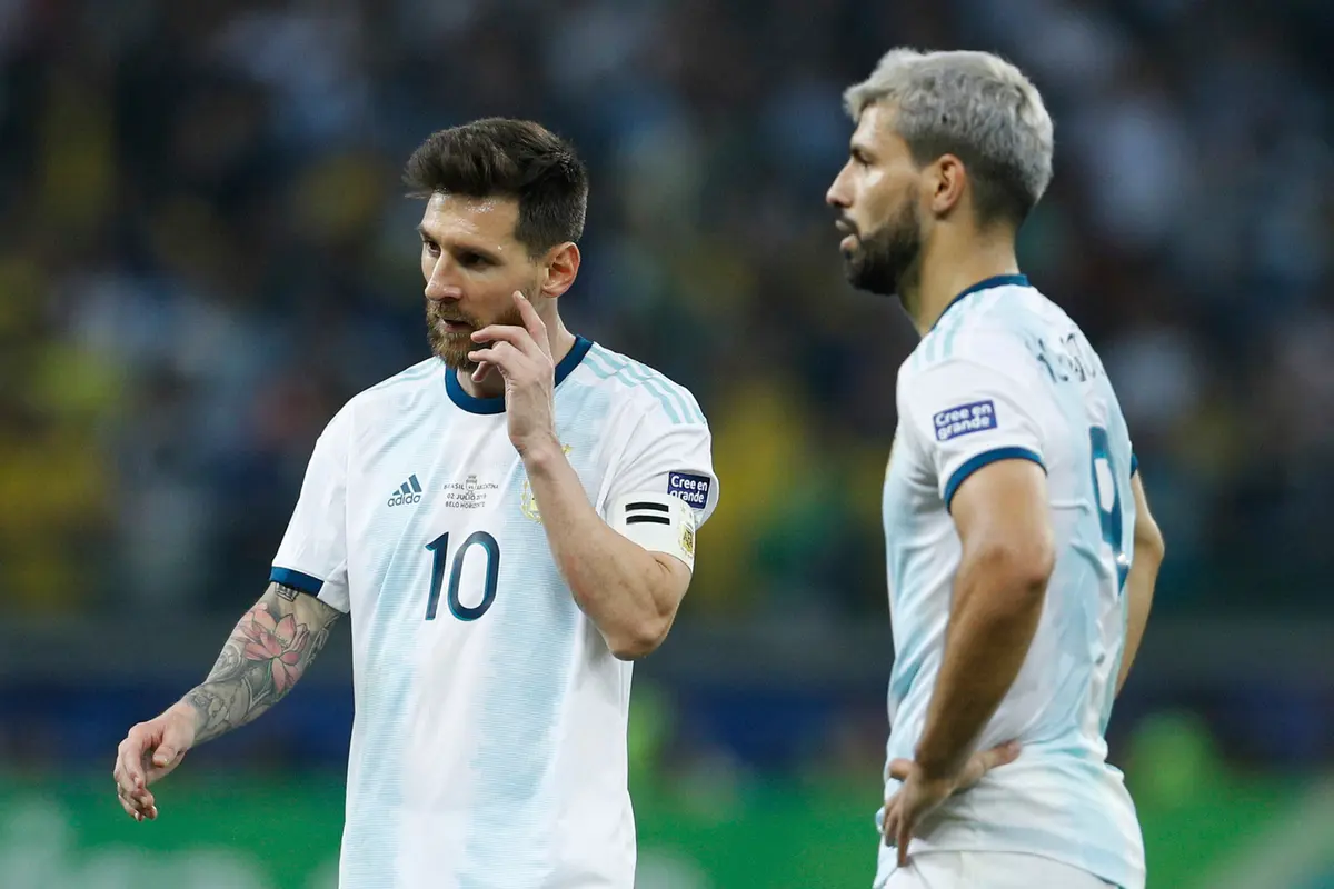 Wajah Lesu Messi Usai Argentina Dihajar Brasil