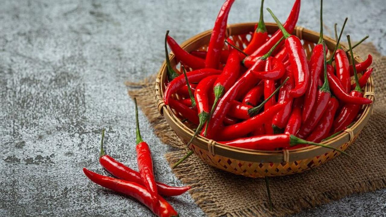 4. Cabai - Pedas untuk Keamanan Makanan Lebih Lama