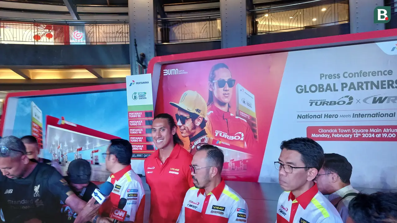 Sean Gelael - Press Conference Global Partner Pertamina