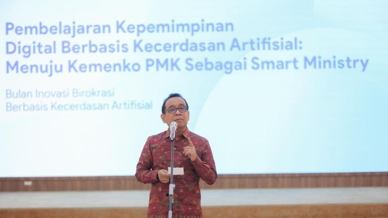 Fakta Menarik: Digitalisasi Birokrasi dan AI Jadi Kunci Modernisasi Tata Kelola Pemerintahan, Kata Menko PMK
