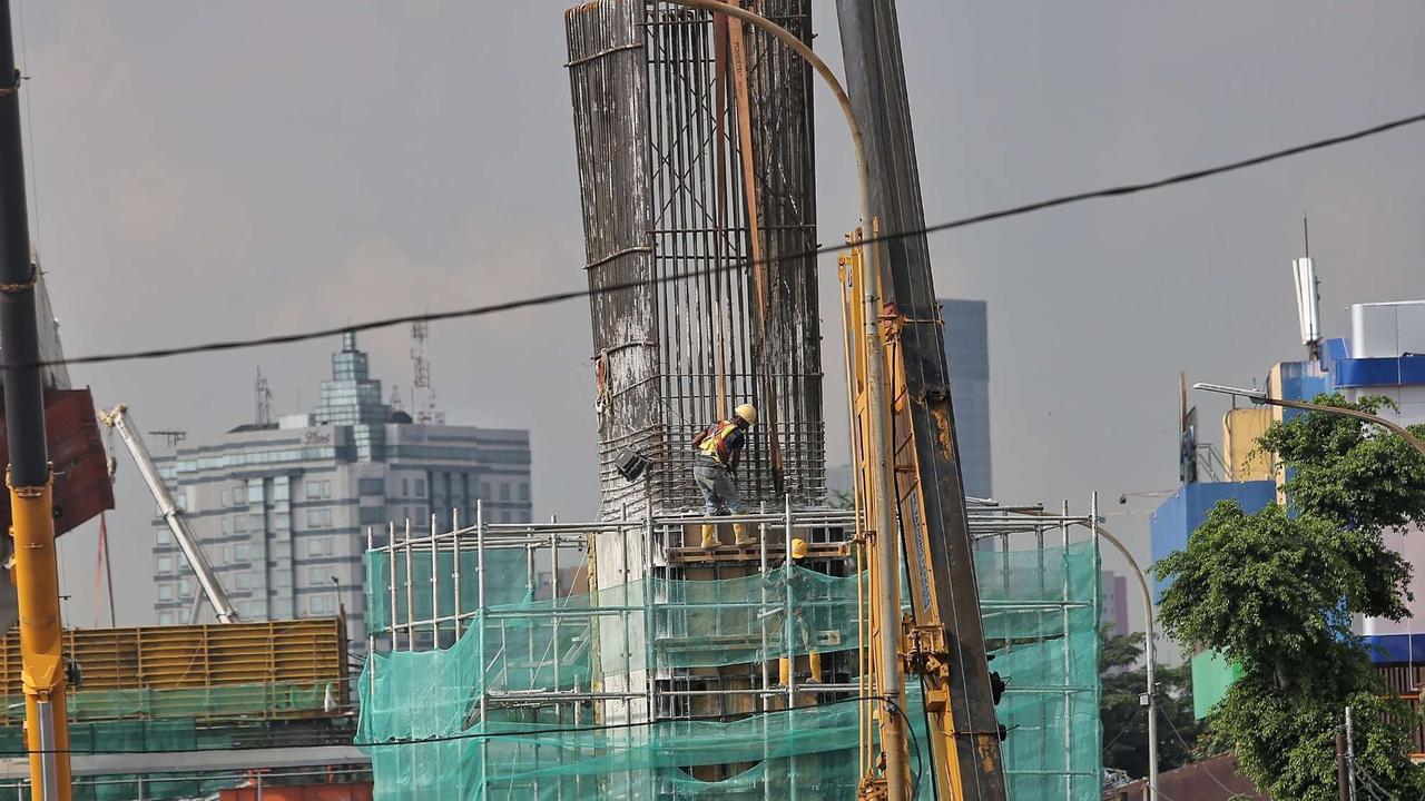 Proyek LRT Jakarta Fase 1B Velodrome–Manggarai