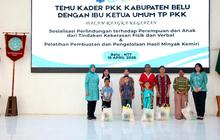 Kunjungi Belu NTT, Ketum TP PKK Tri Tito Karnavian Dorong Perlindungan Perempuan dan Anak dari Kekerasan