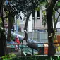 Warga mengunjungi Taman Eco Park Tebet, Jakarta, Sabtu (7/1/2023).  Perencanaan DKI Jakarta akan menargetkan kawasan  RTH  menjadi 664,01 kilometer persegi atau setara 30,92%  dengan menetapkan luas RTH minimal 30 persen dari luas seluruh kawasan perkotaan Jabodetabek, Puncak dan Cianjur . (merdeka.com/Imam Buhori)