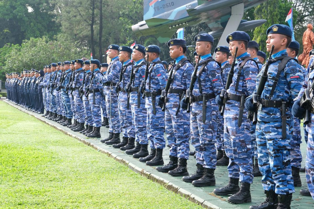FOTO: Upacara HUT Ke 80 TNI AU Digelar di Makoopsudnas