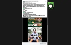 Hoaks Video Bantuan Dana Pensiunan Gunakan AI Marak Beredar, Simak Faktanya