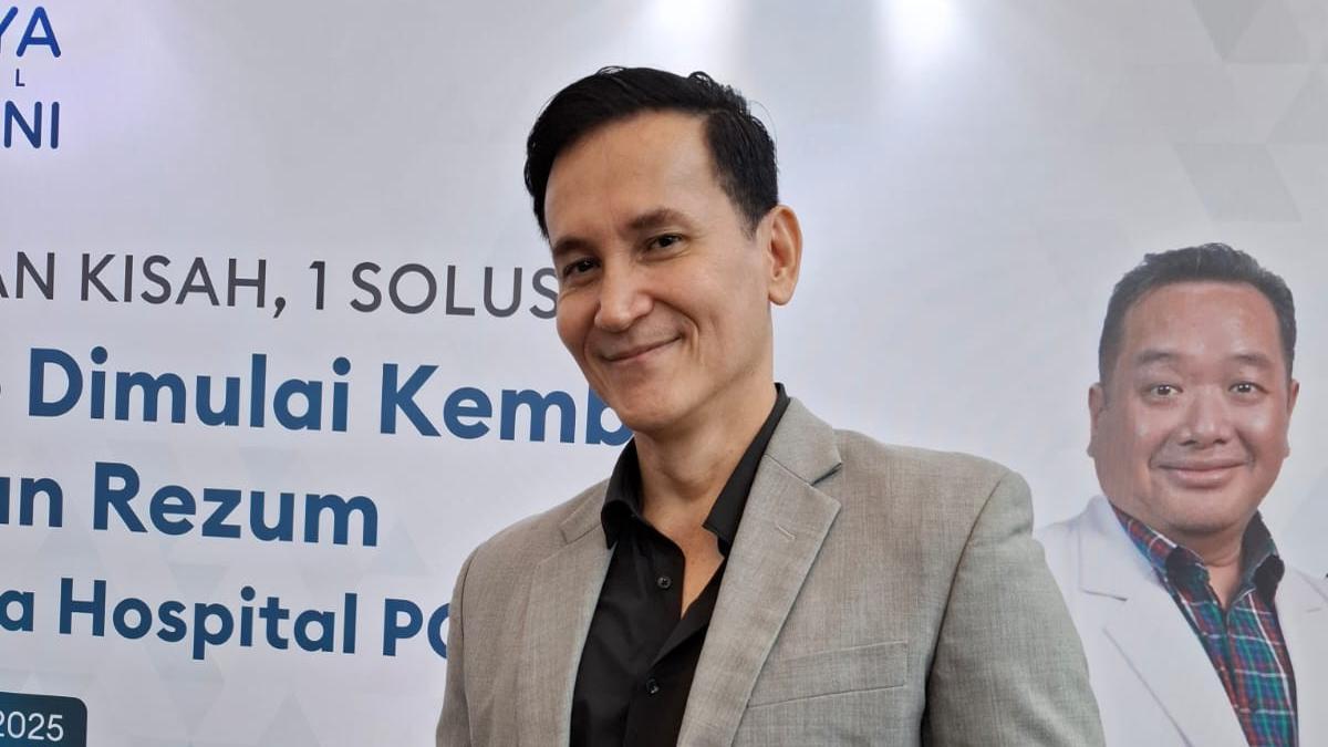 Marcelino Lefrandt Jalani Screening Prostat di Usia 51, Akui 17 Tahun Lalu Punya Kristal di Kandung Kemih