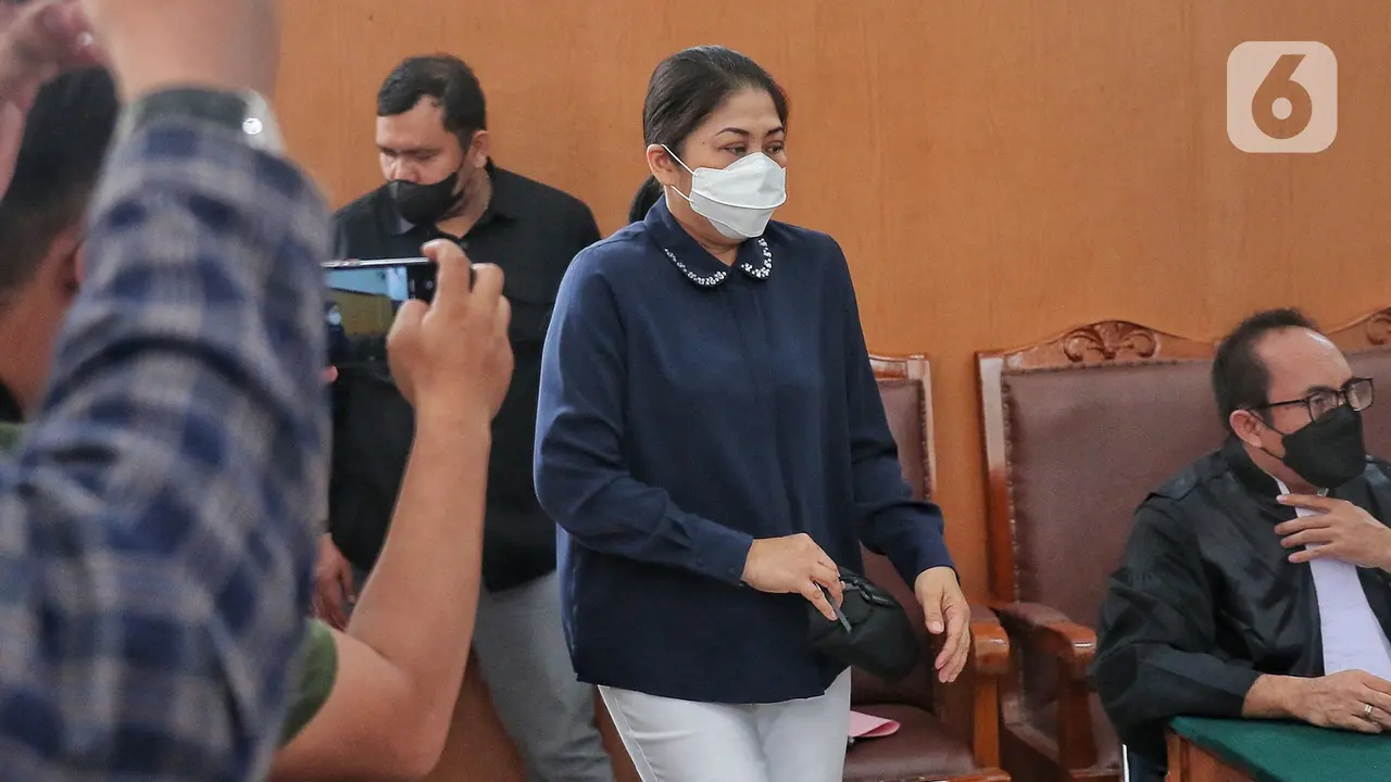 Putri Candrawathi Jalani Pemeriksaan Terdakwa di Kasus Pembunuhan Brigadir J