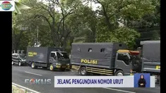 Rencananya pengundian tersebut akan dilakukan pada pukul 20.00 WIB di Ruang Sidang Utama lantai dua Gedung KPU.