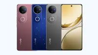 Vivo V50 resmi diperkenalkan yang hadir dengan tiga pilihan warna. (Dok: Vivo)