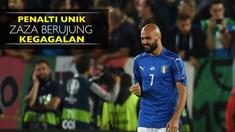 Simone Zaza gagal mengeksekusi penalti untuk Italia pada saat berjumpa Jerman di perempat final Piala Eropa 2016.