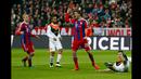 Penyerang Bayern Muenchen, Thomas Mueller merayakan selebrasi usai mencetak gol ke gawang hakhtar Donetsk pada leg kedua 16 besar Liga Champions di Allianz Arena, German (11/3/15). Bayern Munich Menang 7-0 atas Shakhtar Donetsk. (Reuters/Michaela Rehle)