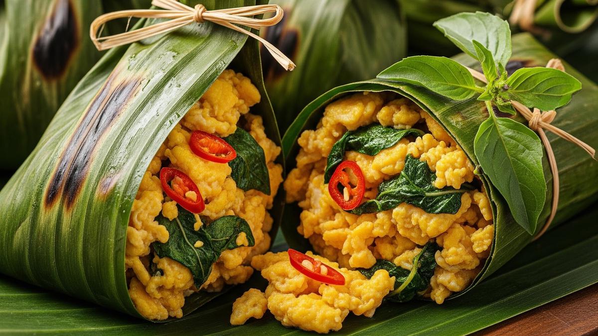 Resep Pepes Telur Kemangi Pedas Sederhana, Kelezatan Tradisional yang Menggugah Selera