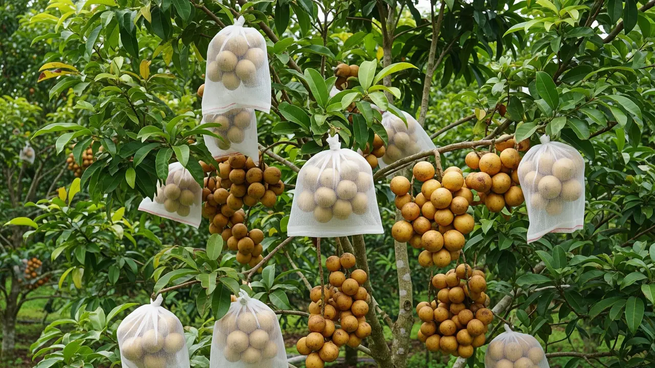 Cara Berongsong Buah Duku Agar Tidak Kena Hama