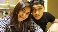 Syahnaz Sadiqah dan Juan Christian. (foto: instagram.com/syahnazs)