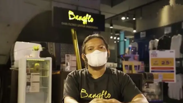 Handrianus Yovin Karwayu Founder dan Owner Bangflo, salah satu peserta Festival Kopi Indonesia Moskow Rusia. (Foto Istimewah)