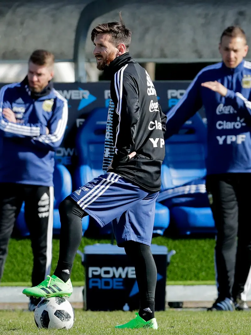 Lionel Messi Mulai Latihan bersama Timnas Argentina